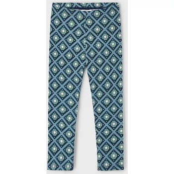 Dívčí kalhoty dětské legíny s kytičkami Mayoral 4716-11 velikost 116