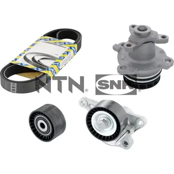 Vodní pumpa + klínový žebrový řemen SNR KAP855.180