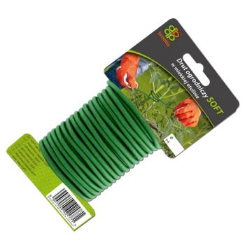 Vázací drát Zahradní drát SOFT obalený PVC - 4 mm x 6 metrů