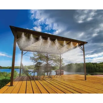 Vodní mlha 7,50m dlouhá rozprašovací mlžná chladící brána