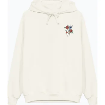 Pánská mikina Pánská mikina Kaotiko Bird ivory