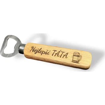 Otvírák Dřevěný otvírák na pivo s vlastním textem