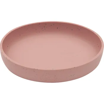 dětský talíř KikkaBoo Talíř Platinum Silicone Blush