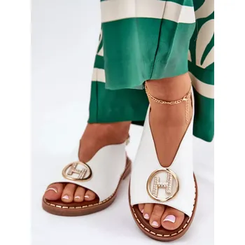 Dámské sandále Dámské sandály A8229 bílé - Yolera 40