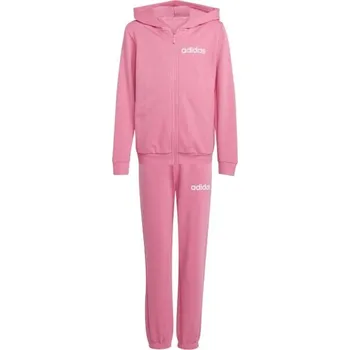 Sportovní oblečení Dětská souprava adidas 3 STRIPES TRACKSUIT 152 Růžová, Bílá