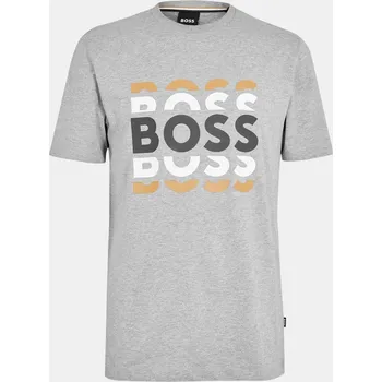 Pánské tričko Tričko Boss Silver 1158391 Small