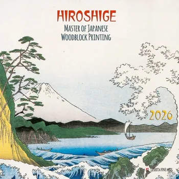 Kalendář Kalendář 2026 Hiroshige - Japanese Woodblock Printing