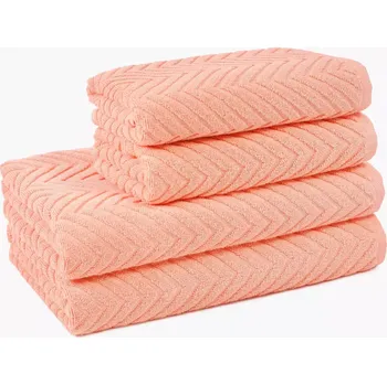 Osuška Froté osuška Světle lososová Milla 70x140