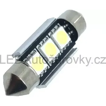 Autožárovka LED Autožárovky C5W - 3x SMD 5050 CNB 12V 2W bílá