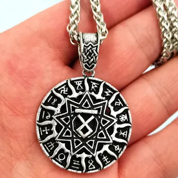 Přívěsek Amulet kolovrat pohanský šperk | slovanský symbol, přívěsek - 1