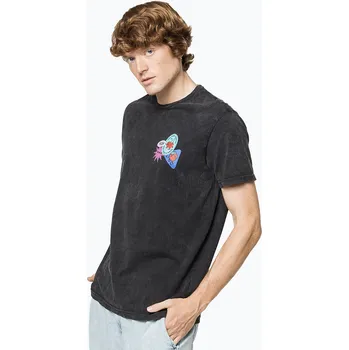 Pánské tričko Pánské tričko Kaotiko M / C Washed Fresh black