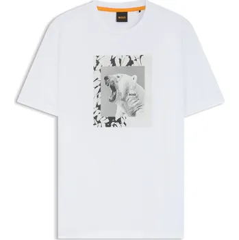 Tričko Boss White 100 1158388 2XL