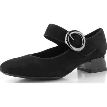 Dámské lodičky Ara širší lodičky s nártovým páskem Graz Black 12-20434-01 - 39 | P695515