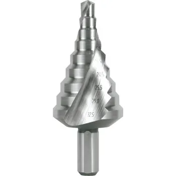 Vrták Ruko 101092 - Stupňovitý vrták HSS, velikost No. 15, pr. 6,5 - 32,5 mm