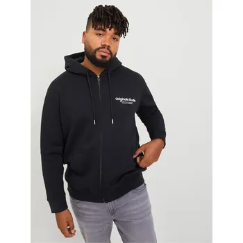 Pánská mikina Mikina Jack and Jones Black 1158305 7X Large