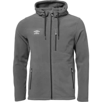 Pánská mikina Pánská zimní mikina Umbro TRISTEN 2XL Tmavě šedá, Bílá