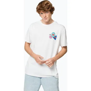 Pánské tričko Pánské tričko Kaotiko M / C Washed Fresh white