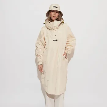 Dámský kabát VIVI MARI Kabát do deště Solid Sand