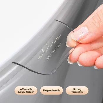 Toaletní držák víka bez dotyku | koupelnový doplněk, wc držák - 1 KS BÍLÁ