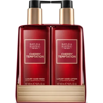 Péče o ruce Baylis&Harding Tekuté mýdlo+krém - Cherry Temptation, 2x 400ml