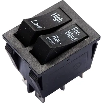 Dětské elektrovozidlo Mamido Dvojitý tlačítkový přepínač rychlostní dopředu-dozadu