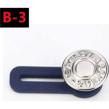 Dámské kalhoty Prodlužovač pasu s kovovým knoflíkem | prodlužovač pásu, rozšiřovač kalhot - B-3 , 10 KS