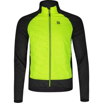 Pánská hybridní bunda Etape CRUX 2.0 L Černá, Reflexní neon