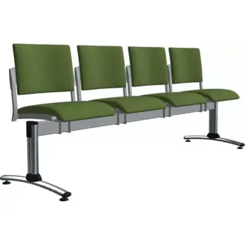 Multisedák Square černý plast 4-sedák - doprava zdarma - SLEVA 3% s kodem radost25