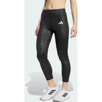 ADIDAS Dětské legíny All Sports Optime Animal Print 13 LET BÍLÁ|ČERNÁ