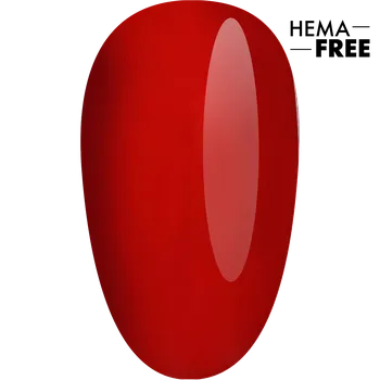 Lak na nehty emi E.MiLac Gel Effect NP Ferrari Red #118, 9 ml. - Klasický lak s gelovým efektem
