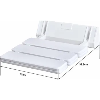 Koupelnové sedátko Sedátko do sprchy Model A, 36x32,5 cm
