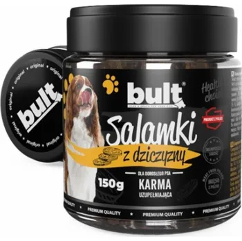 Pamlsek pro psa BULT Salamki z dziczyzny dla psa 150g