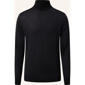 Pánský svetr Strellson Pánský Svetr S Rolákem Marek, tmavě modrá, XL