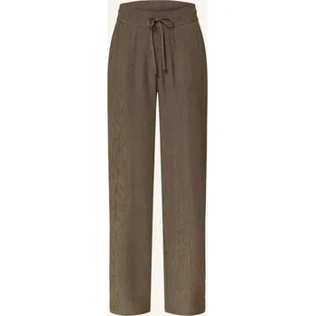 Opus Dámské Kalhoty Marou Crinkle, olivová, 44