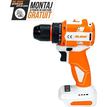 AKU příklepová vrtačka/šroubovák RURIS RMX 1260