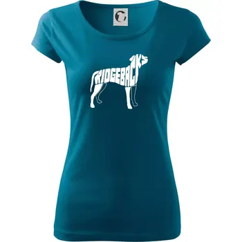 Dámské oblečení Ridgeback - Dámské triko Pure - 3XL ( Petrolejová )