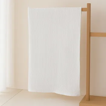 Ručník HOMLA Ručník Vaffel bílý 100 x 150 cm