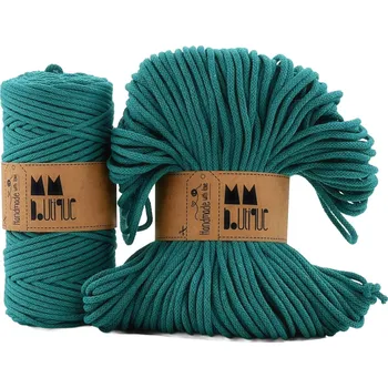 Příze MMboutique bavlněná šňůra 4mm Viridian green Varianta návinu: Přadeno