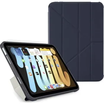 Pouzdro na mobilní telefon Pipetto Origami No1 Original pouzdro iPad mini (2024/2021) tmavě modré