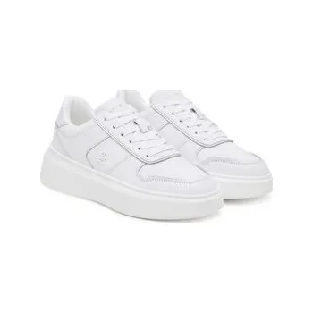 Dámské tenisky Sneakersy Tommy Hilfiger Patent Platform FW0FW08819 Bílá 37