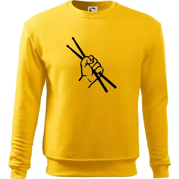 Pánská mikina Paličky ruka - Mikina Essential pánská - L ( Žlutá )