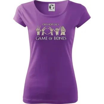 Dámské tričko Game of Bones Orthopedics - Dámské triko Pure - XS ( Fialová )