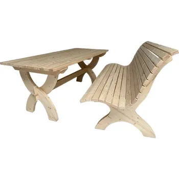 Zahradní sestava Zahradní sestava Veronika (Zahradní set z masivního dřeva Veronika)