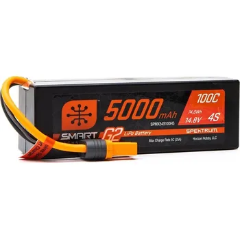 RC model letadla Spektrum Spektrum Smart G2 LiPo 14.8V 5000mAh 100C HC IC5