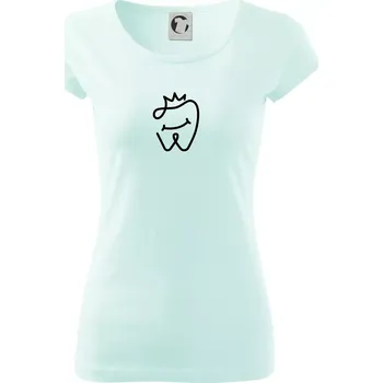 Dámské tričko Zubařka princezna - Dámské triko Pure - XS ( Frost )