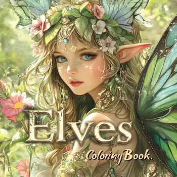 omalovánky Omalovánky pro klid duše - Elfové