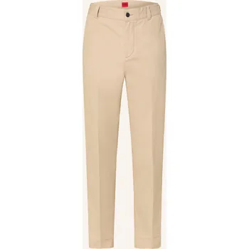 Pánské kalhoty Hugo Pánské Chino Kalhoty Genar Slim Fit, béžová, 48