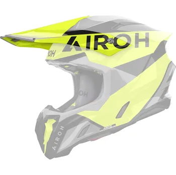 Kšilt pro helmu Airoh Twist 3 King žlutý lesklý