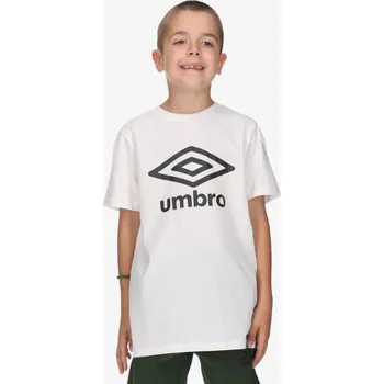 UMBRO BIG LOGO COTTON T SHIRT JNR 7/8 1372354
