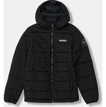 Chlapecká bunda Dětská bunda Napapijri A-GESAR NP0A891I9411.134.172 černá 99X, vel. 168-172